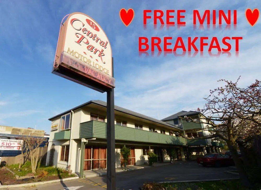 Motel Central Park Motor Lodge Christchurch